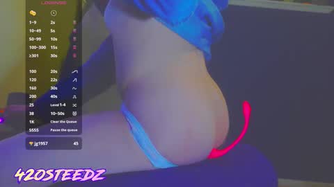 Snapshot of 420steedz chatting on 02/28/26, 01:06 420steedz online show from 02/28/26, 01:06