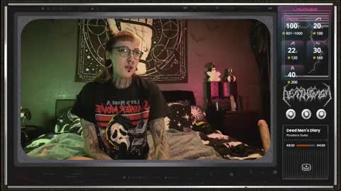Snapshot of 666deathgasm chatting on 03/01/25, 10:21 Juune online show from 03/01/25, 10:21