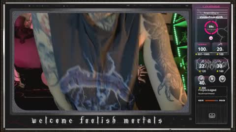 Snapshot of 666deathgasm chatting on 03/11/25, 08:20 Juune online show from 03/11/25, 08:20