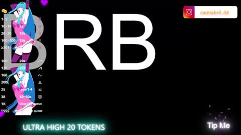 Abril  online show from 04/08/26, 03:06