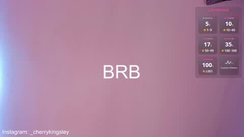 Cherrykingsley online show from 02/19/25, 02:23