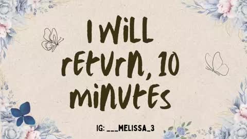 melissa online show from 03/05/25, 09:38