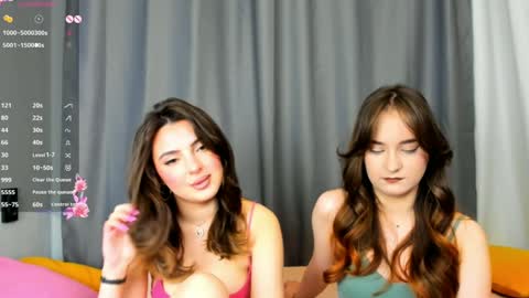 Snapshot of _teona_ann_for_you_ chatting on 01/31/25, 06:46 Teona and Annred hair online show from 01/31/25, 06:46