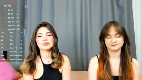 Snapshot of _teona_ann_for_you_ chatting on 02/21/25, 06:29 Teona and Annred hair online show from 02/21/25, 06:29