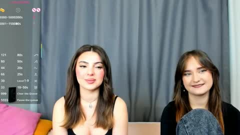 Snapshot of _teona_ann_for_you_ chatting on 02/23/25, 06:49 Teona and Annred hair online show from 02/23/25, 06:49