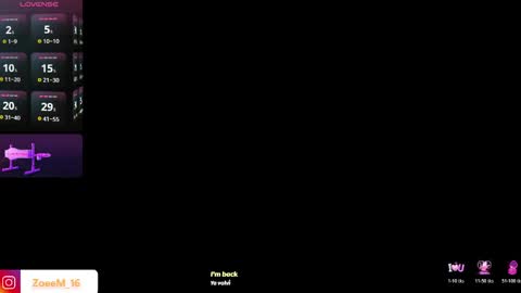  Zoe  online show from 05/08/26, 08:14