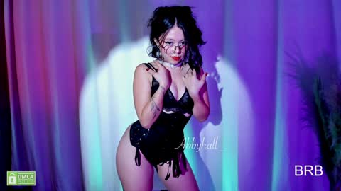 Snapshot of abbyhall__ chatting on 01/10/25, 12:59 INSTAGRAM abby hall82 online show from 01/10/25, 12:59