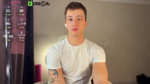 Snapshot of adampolerno chatting on 05/03/26, 02:23 Hi Im Adam Glad to see u here 3 And its my first day online show from 05/03/26, 02:23