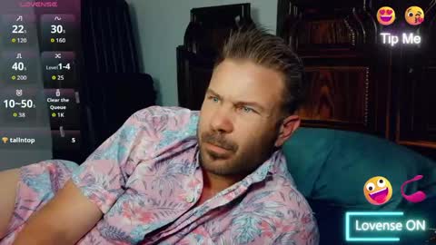 Blue Eyed Handsome Man online show from 04/24/26, 11:18