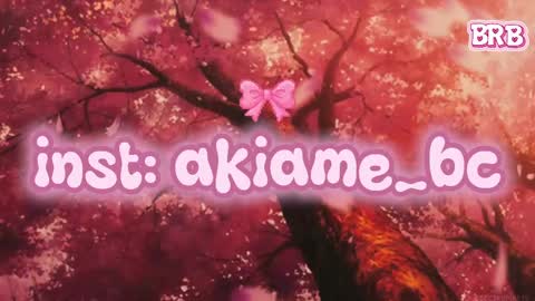 Snapshot of akiame_ chatting on 05/18/26, 09:09 Liza online show from 05/18/26, 09:09