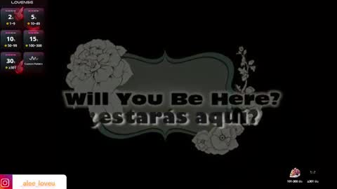 ALE LOVE online show from 03/06/25, 04:52