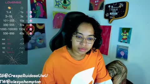 Snapshot of alesyahampton chatting on 01/24/25, 10:53 Crespa Ruidosa online show from 01/24/25, 10:53