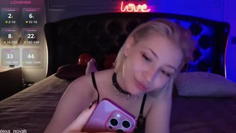 Snapshot of alexa_novak chatting on 02/15/25, 04:47 Alexa online show from 02/15/25, 04:47