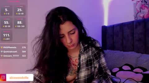 Snapshot of alicewoodville chatting on 02/20/25, 07:41 Alice online show from 02/20/25, 07:41