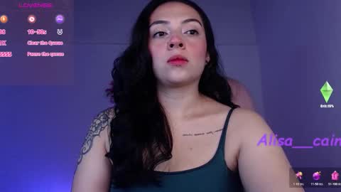 Snapshot of alisa__cain chatting on 03/16/26, 06:39 Alejandra online show from 03/16/26, 06:39