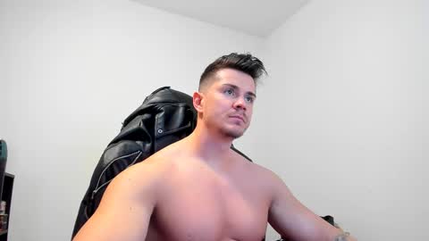 Snapshot of alphagodleatherking92 chatting on 02/26/25, 08:15 LeatherMaster online show from 02/26/25, 08:15
