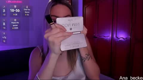 Snapshot of ana_becker1 chatting on 01/22/25, 07:25 Ana online show from 01/22/25, 07:25