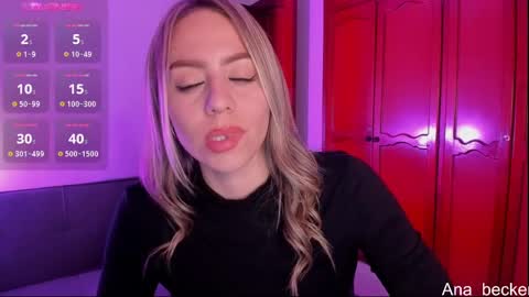 Snapshot of ana_becker1 chatting on 01/30/25, 10:29 Ana online show from 01/30/25, 10:29