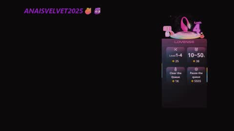 anaisvelvet2025 online show from 10/05/25, 10:13