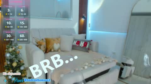 Snapshot of andreathomson chatting on 12/23/24, 03:12 Please call me Andrea online show from 12/23/24, 03:12