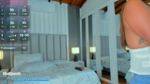 Snapshot of andreathomson chatting on 01/13/25, 03:26 Please call me Andrea online show from 01/13/25, 03:26