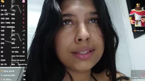 Snapshot of andreinabrown18 chatting on 12/28/24, 08:58 Andreina online show from 12/28/24, 08:58