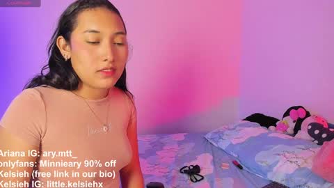 Snapshot of ary_and_kel chatting on 12/03/24, 02:14 Ariana and Kelsieh online show from 12/03/24, 02:14