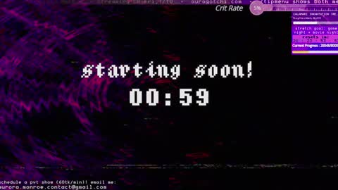 Snapshot of auragotchi chatting on 01/10/25, 05:05 Aurora  Aura online show from 01/10/25, 05:05