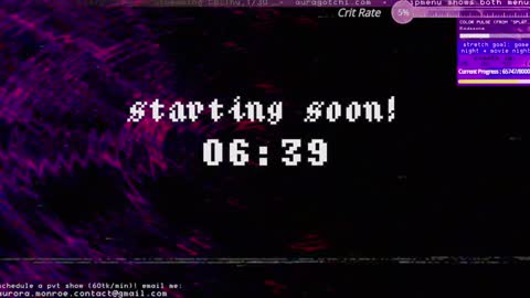 Snapshot of auragotchi chatting on 01/27/25, 04:09 Aurora  Aura online show from 01/27/25, 04:09