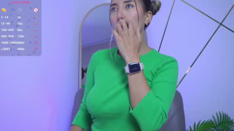 Snapshot of b3llaspring chatting on 09/19/25, 12:12 Isabella online show from 09/19/25, 12:12