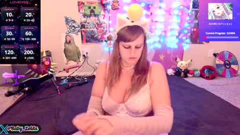 BabyZelda online show from 10/08/25, 06:11