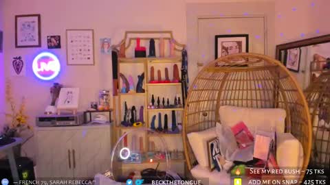 Beck the tongue online show from 10/01/25, 10:49