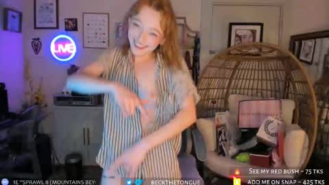 Beck the tongue online show from 10/09/25, 10:30