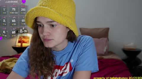 Snapshot of bellebabyboo chatting on 01/20/25, 06:21 BELLE online show from 01/20/25, 06:21