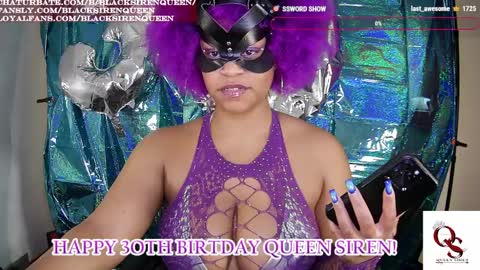 Queen Siren online show from 03/26/26, 01:38
