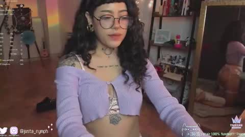   Im Nym  Justa nymph on twitter and IG online show from 02/01/25, 05:49