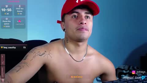 Snapshot of boylatin_777 chatting on 10/10/25, 06:01 miguel online show from 10/10/25, 06:01