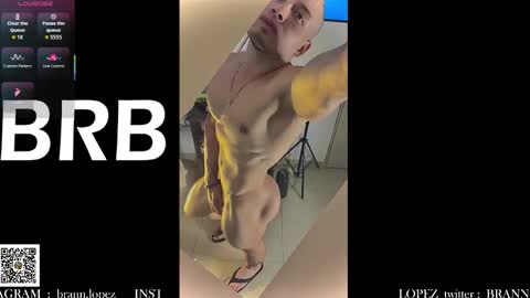 Instagram             twitter BRAN LOPEZ  online show from 02/13/26, 02:40