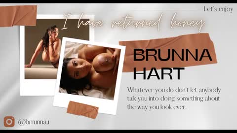 Snapshot of brunnahart chatting on 03/07/25, 03:08     online show from 03/07/25, 03:08