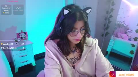 Snapshot of cami_mila99 chatting on 01/08/25, 06:52 CAMI  online show from 01/08/25, 06:52