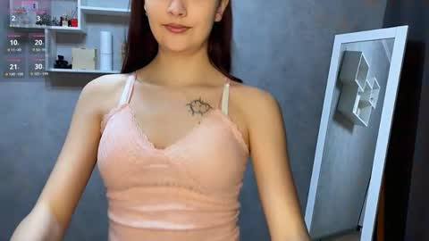Snapshot of camienevius chatting on 10/15/25, 12:05 Hello My name is Rina  im new model here and little but shy but curious. online show from 10/15/25, 12:05