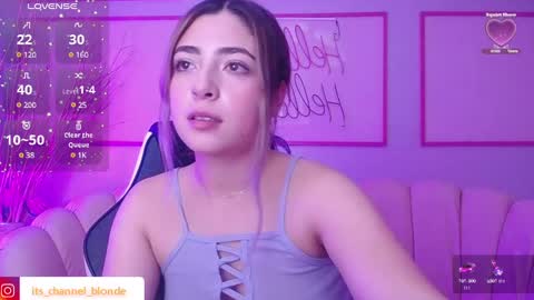 channel_blonde_a online show from 01/09/25, 08:01