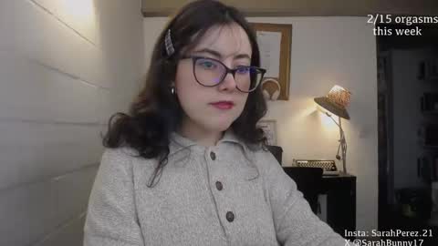 Snapshot of cherrybunny21 chatting on 01/12/25, 03:39 Sarah Prez online show from 01/12/25, 03:39