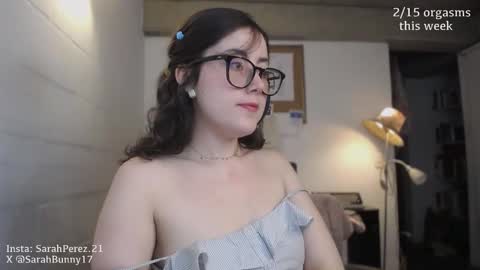 Snapshot of cherrybunny21 chatting on 09/27/25, 02:05 Sarah Prez online show from 09/27/25, 02:05