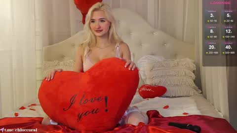 Snapshot of chloecoral chatting on 02/14/25, 09:43 ChloeCoral online show from 02/14/25, 09:43