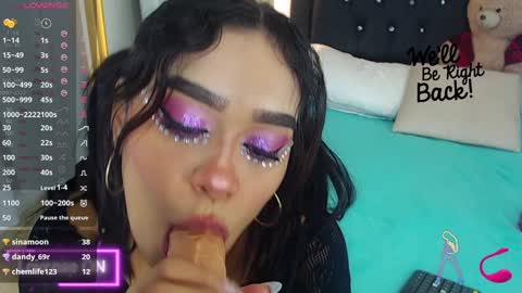 Snapshot of coraline_v chatting on 12/09/24, 12:40 Coraline connected from 10 pm to 6 am Colombia time online show from 12/09/24, 12:40