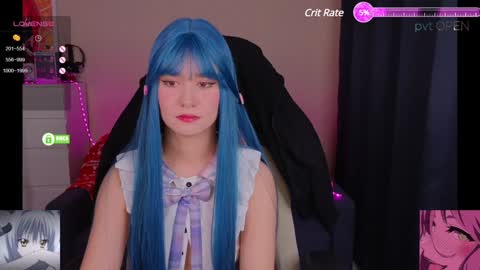 Snapshot of creammeow chatting on 01/28/25, 02:53 Alina online show from 01/28/25, 02:53