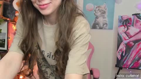 Snapshot of cutierori chatting on 02/26/25, 08:37 Rori  Instagram cutierori  online show from 02/26/25, 08:37