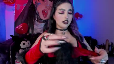 Snapshot of darki_shine_ chatting on 02/14/26, 02:25 cleitlin vinson online show from 02/14/26, 02:25