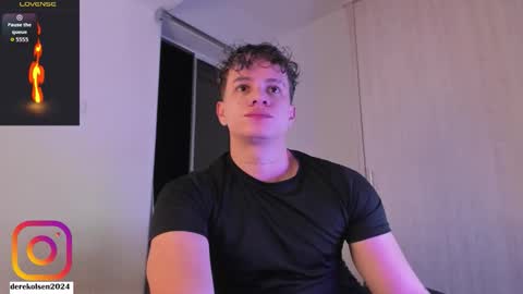 Snapshot of derekolsen_ chatting on 10/09/25, 02:20 Derek  IG Derekolsen2024 online show from 10/09/25, 02:20